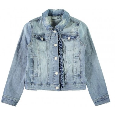 giubbina jeans b.na modello nkftegani